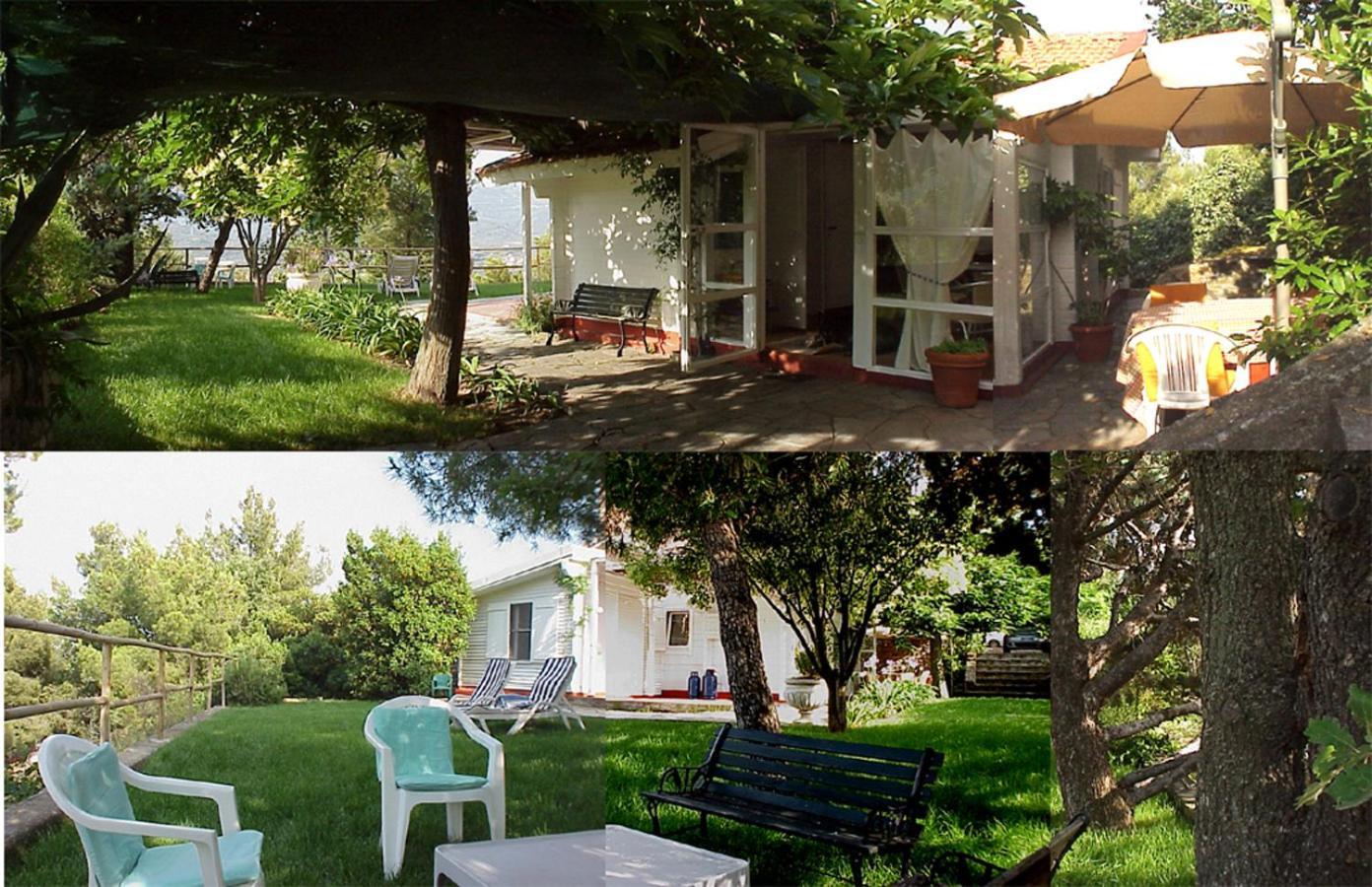 Deliziosa Casetta Con Dehor E Giardino Immersa Nel Verde Ligure Imperia Extérieur photo